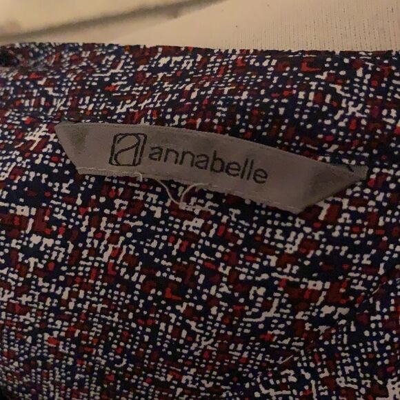 3for$20 button front blouse small blue red - Picture 4 of 5